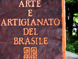 Entalhe "Arte e Artigianato del Brasile"